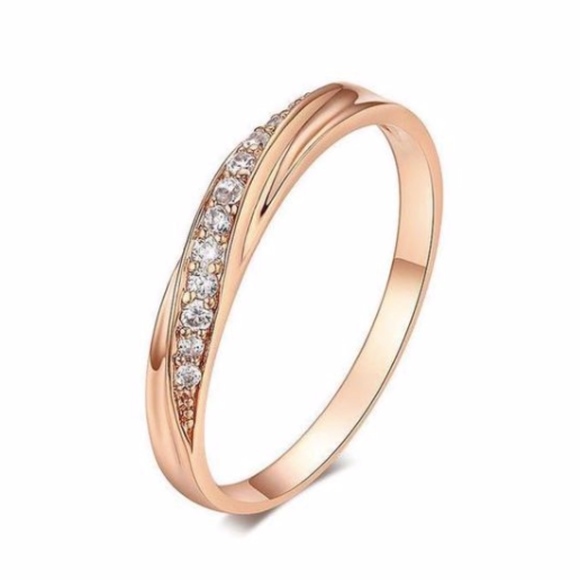 Ottega London Jewelry 18k Rose Gold Plated Stong Rings 2 Poshmark